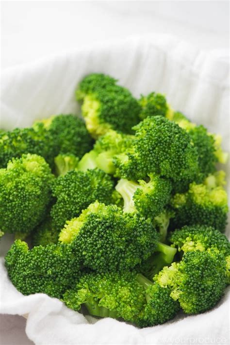 Steamed Broccoli Know Your Produce