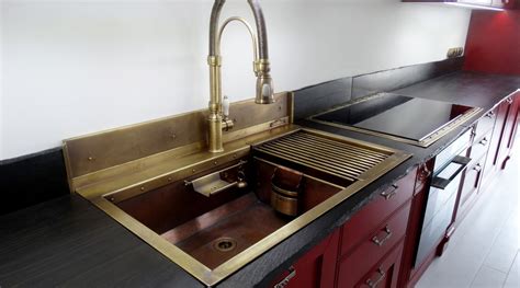 My wine rack is beside my kitchen sink. Kitchen Trends 2019 | Lancaster | Red Rose Cabinets