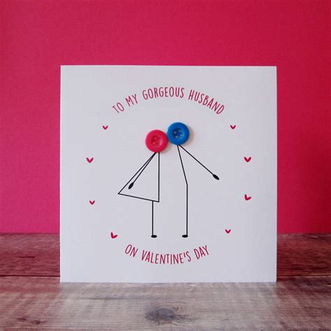 to my husband on valentine s day card by mrs l cards
