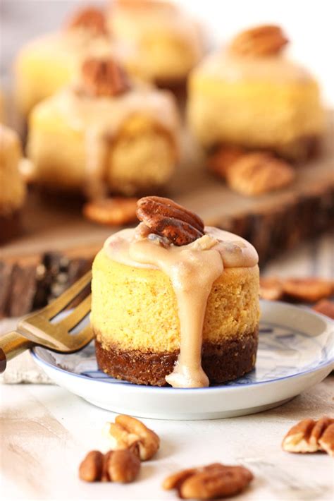 If you're looking for a sophisticated yet fun dessert for christmas day, look no further. Mini Pumpkin Praline Cheesecake - Best Cheap Dessert Food ...