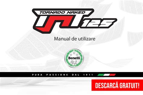 Manual Utilizare Benelli Tornado Naked T125