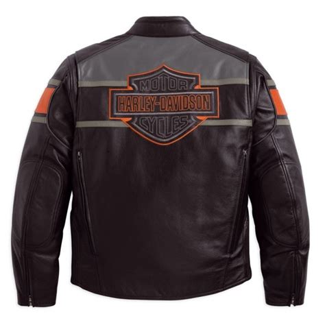 Mens Rumble Harley Davidson Motorcycle Leather Jacket Jackleathers