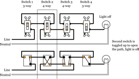 3 And 4 Way Switch Wiring Diagram Pdf Collection