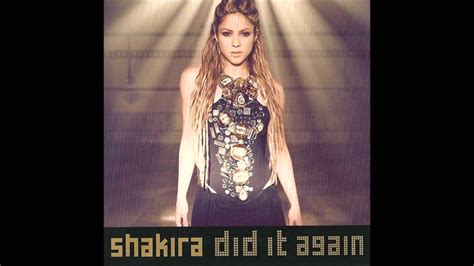 Shakira Did It Again Karaoke Instrumental With Lyrics Youtube