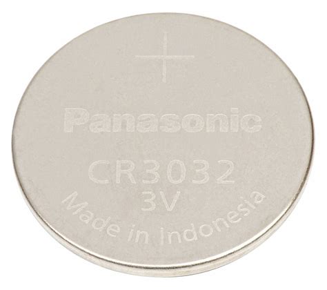 Grainger Approved 3032 Coin Cell Battery Lithium 3v Dc Diameter 1