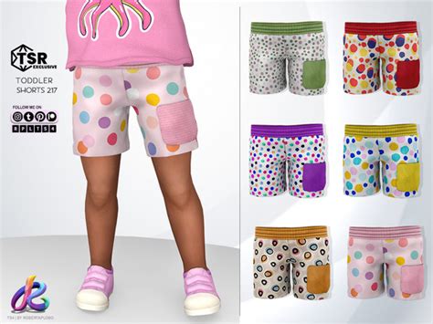 The Sims Resource Toddler Shorts 217