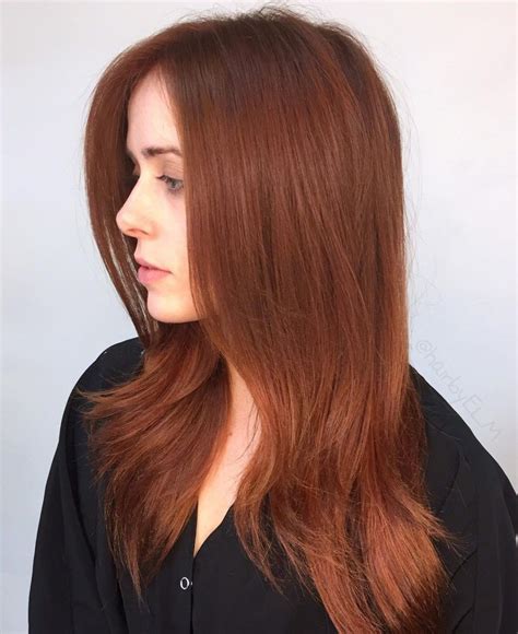 Copper Red Hair Dark Copper Hair Color Long Hair Color Hair Color