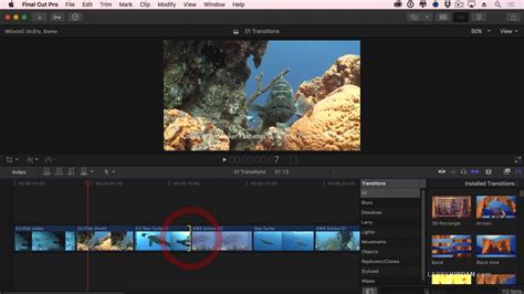 How To Create Transition Effects In Final Cut Pro X Youtube