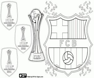 Los colores azul y grana hace más de cien años que viven unidos en las camisetas de los deportistas de el fc barcelona y por eso el club es también conocido como el equipo azulgrana. Football or Soccer - Championships coloring pages ...