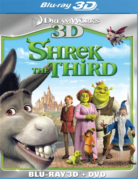 Best Buy Shrek The Third 3d 2 Discs 3d Blu Raydvd Blu Rayblu