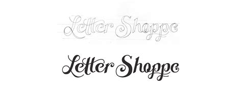 Creating A Hand Lettered Logo Design Inside Design Blog Hand