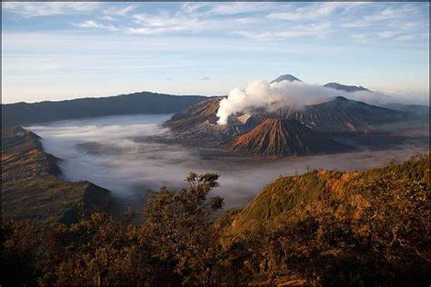 Mount Bromo Java Bromo Volcano Seen From Mount Penanjaka Flickr