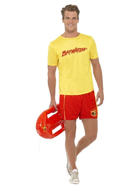 Deluxe Baywatch Lifeguard Costume Smiffys
