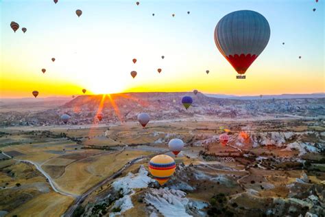 Cappadocia Turkey Fairy Chimneys And Hot Air Balloons W Michael