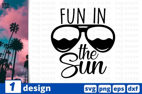 1 FUN In The SUN Summer Svg For Cricut Graphic By SvgOcean Creative