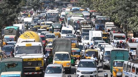 Bengaluru Worlds Most Congested City Mumbai Fourth Tomtom Traffic
