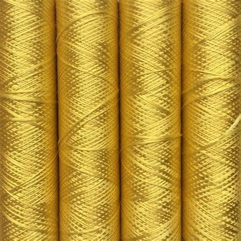 007 Gold Pure Silk Embroidery Thread