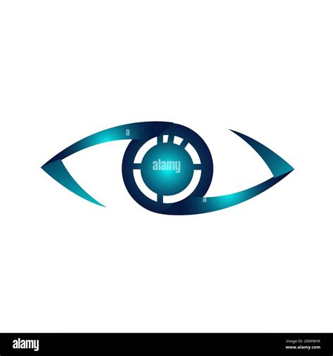 Ophthalmologist Optical Eyes Logo Design Vector Symbol Concept Idea