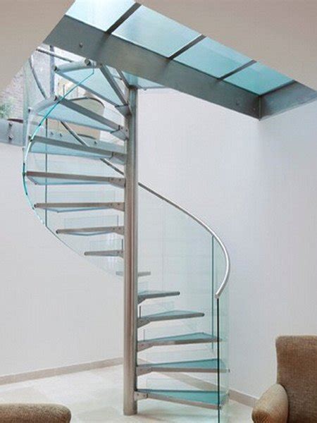 Glass Spiral Staircaseglass Spiral Stair Demax Arch