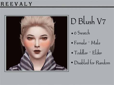 D Blush V7 By Reevaly At Tsr Sims 4 Updates