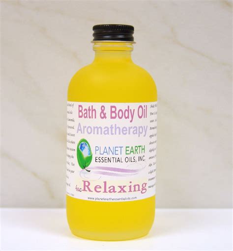 Relaxing Aromatherapy Bath And Body Oil 2oz By Planetearthoils 2000 Aromatherapy Bath Oils