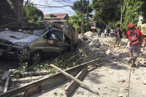 earthquake of magnitude hits northern philippines at least dead nikkei asia ph