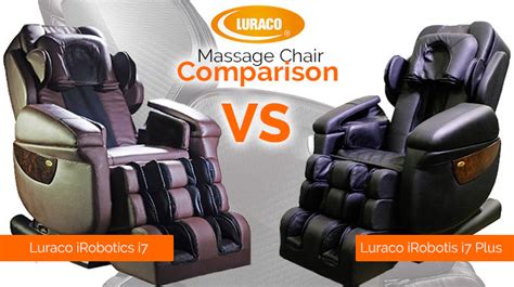 Luraco Irobotics I7 Vs Luraco Irobotics I7 Plus Massage Chair —
