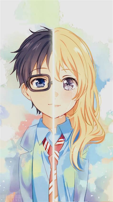 Shigatsu Wa Kimi No Uso Your Lie In April Kousei Arima And Kaori