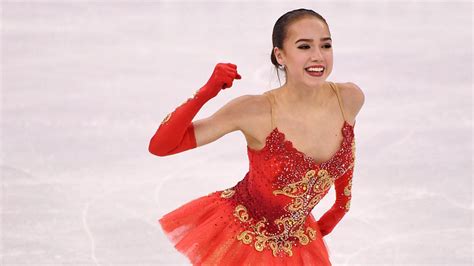 Winter Olympics Figure Skating Results Alina Zagitova Wins First