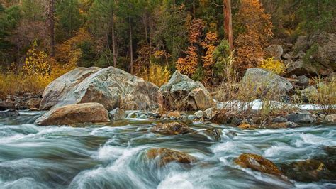 Merced River In Yosemite National Park California Peapix