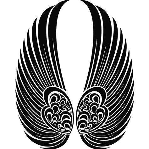 Angel Wings Wings Drawing Angel Wings Drawing Angel Wing Silhouette