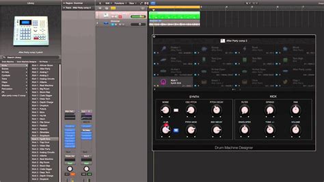 Logic Pro X Drum Machine Designer Tutorial Taster - YouTube
