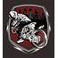 Skull Motorcycle Racing Hand Drawing Vector 540703  Download Free
