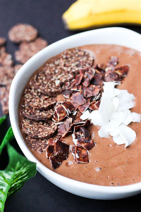 Maybe you would like to learn more about one of these? rawkyle | Chocolate smoothie bowl, Whole food recipes, Food