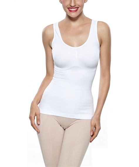 women s super soft camisole seamless shapewear basic tank top white