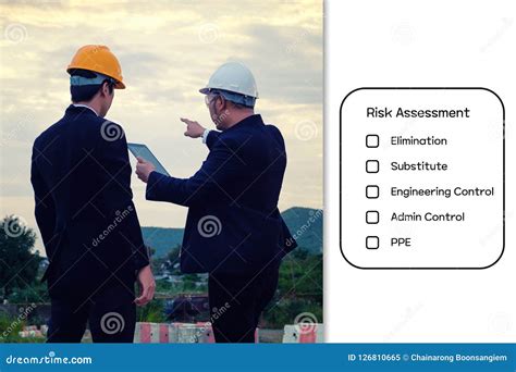 Hazard Identification And Risk Assessment Concept Stock Image Image