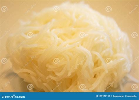 Thai Rice Flour Noodles Or Lightly Fermented Rice Noodles Thai Food