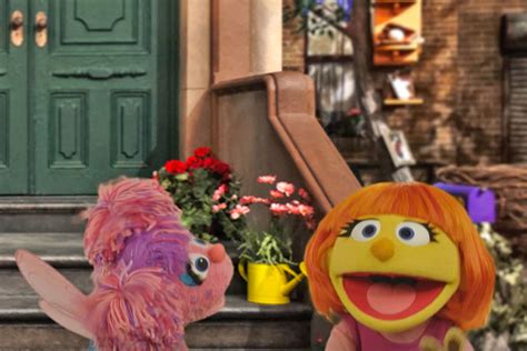 B Sesame Street Introduces Julia A Muppet With Autism