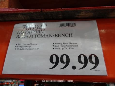 1 shipment matches mattresses costco. Novaform Stowaway Folding Bed