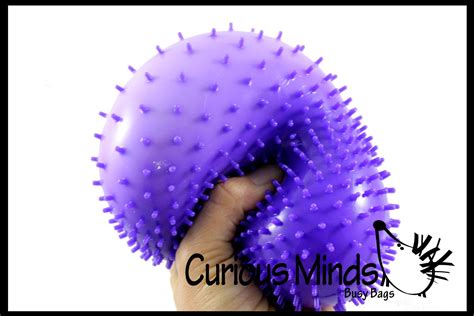 Jumbo Nubby Bumpy Stretch Squishy Ball Sensory Fidget Stress Toy