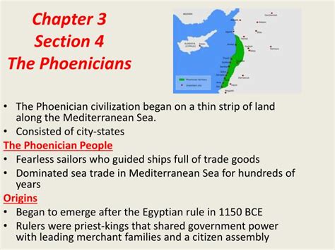 Ppt Chapter 3 Section 4 The Phoenicians Powerpoint Presentation Free