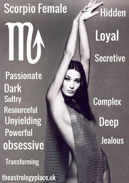 Scorpio Female Personality The Astrology Place