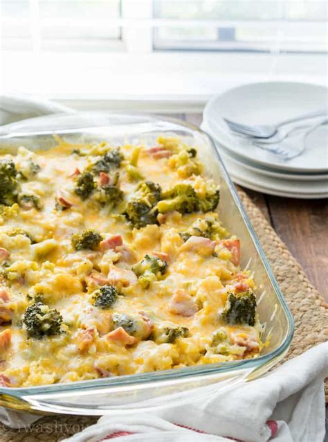 It's deceptively full of vegetables — cauliflower and broccoli make up the. Recipes for Left Over Ham | Skip To My Lou