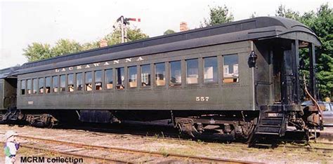 Steel Passenger Cars Mid Continent Railway Museum