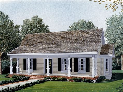 Classic plans typically include a welcoming front porch or the term farmhouse speaks more to the home's functionality than its form, as the classic designs were built to match the large scenic plots of land on. Small Country Style House Plans Country Style Small House ...