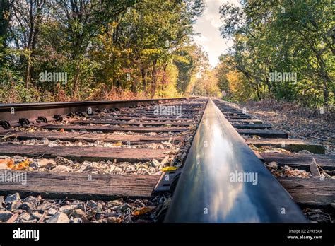 Fall Railroad Tracks Hi Res Stock Photography And Images Alamy