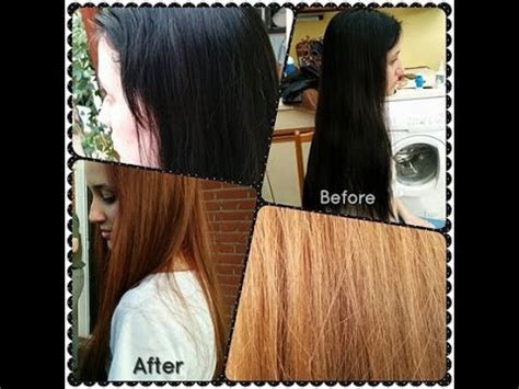 To remove a permanent hair dye from your hair try using a color removing product which you can buy from a beauty supply store. Colour B4 - How To Remove Black Hair Dye! - YouTube