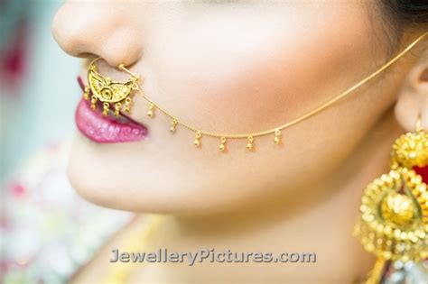 Nathni Designs Bridal Nose Ring Jewellery Designs