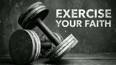 Exercise Your Faith Wk 2 Youtube