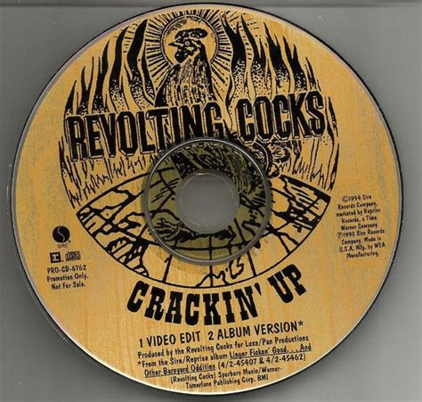 Revolting Cocks Crackin Up 1994 Cd Discogs